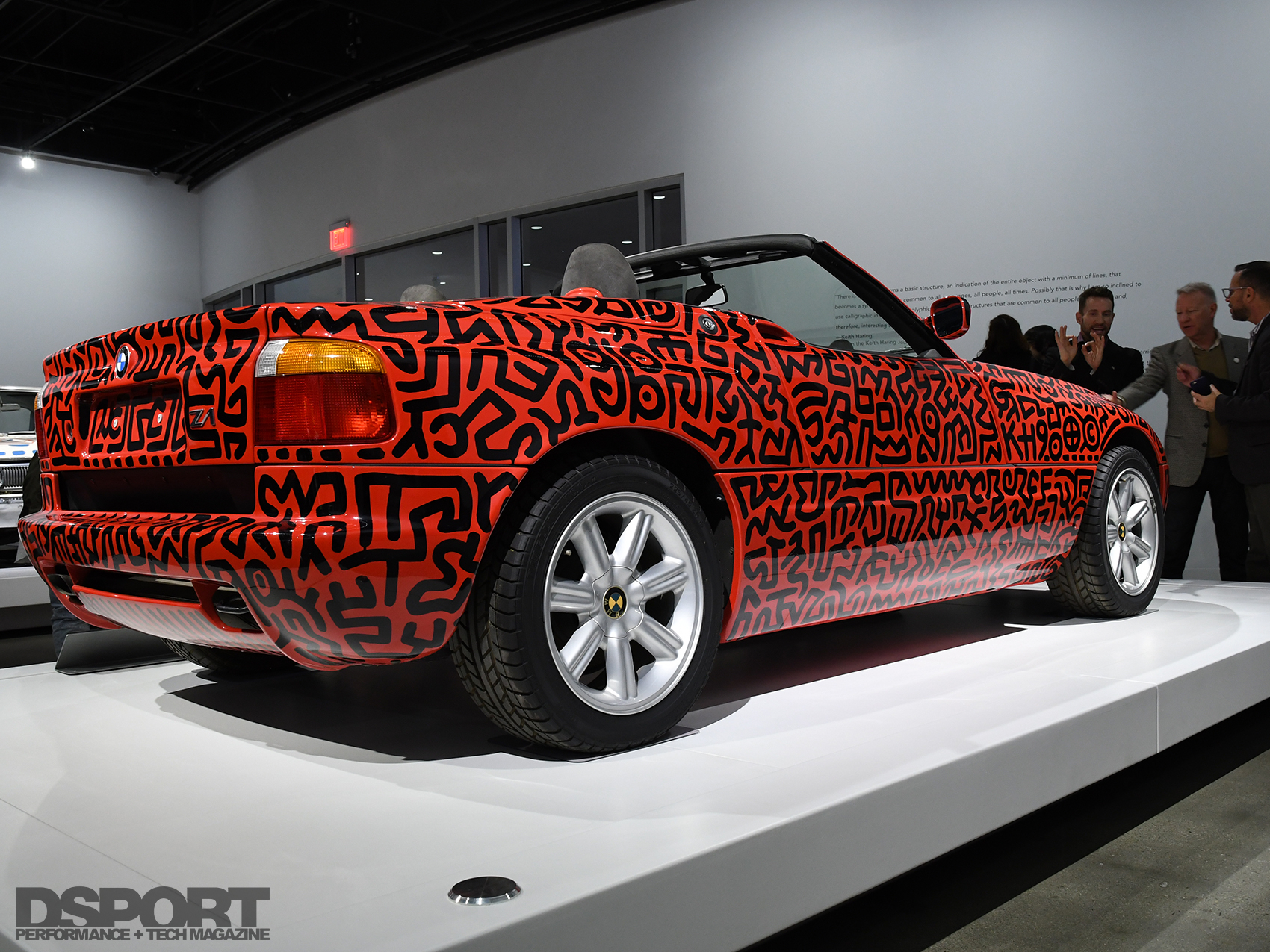 Musée des 24 Heures du Mans, Keith Haring art car during the Le