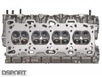 The cylinder head of an engine block