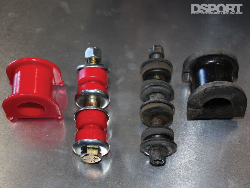Poly Bushings compared to stock bushings