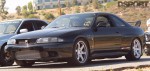 R33 GT-R in the staging lanes