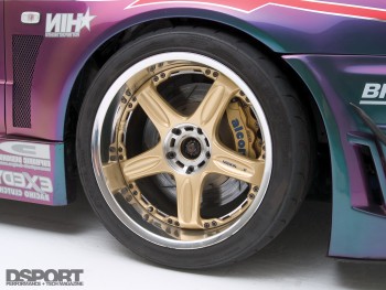 Volk Racing wheels for the Signal Auto R34