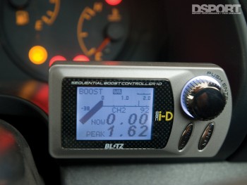 Boost Controller inside the Kazama S15 D1 drift car