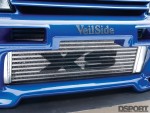 XS intercooler on the Nissan R32 GT-R