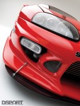 Close up of Tony's 9 second Supra front body kit