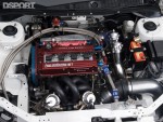 Engine of the English Racing EVO VIII