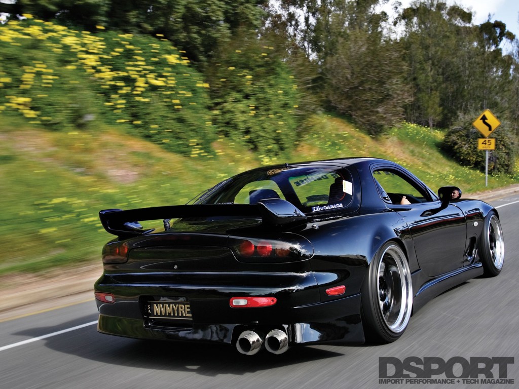 Morabito's FD3S MAZDA RX-7 on the road