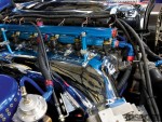 GReddy surge tank in the OS Giken RB30 Nissan R32