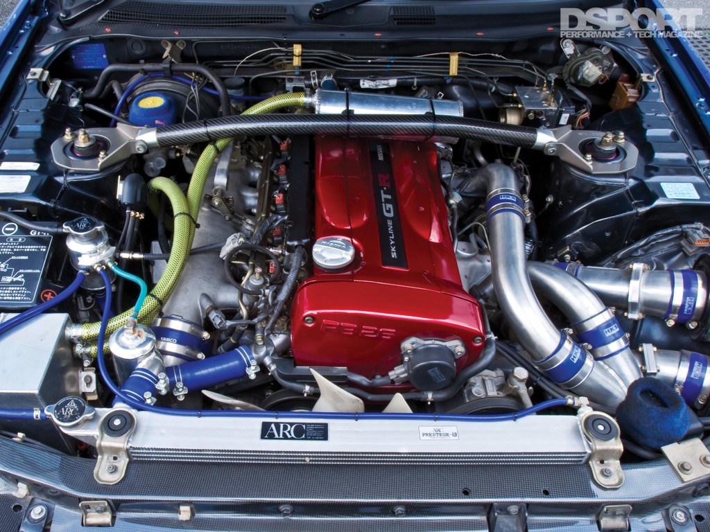 RB26 engine in Exedy’s 512WHP Nissan GT-R R34