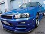 Front of Exedy’s 512WHP Nissan GT-R R34