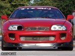 Front of the 560WHP Track Carving Single Turbo Toyota Supra