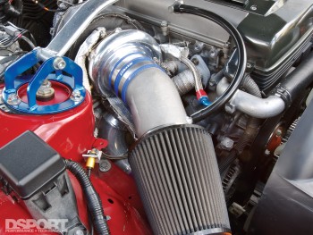 Single turbo for the560WHP Track Carving Toyota Supra