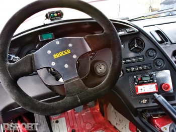 Interior of the 560WHP Track Carving Single Turbo Toyota Supra