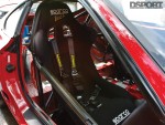 Sparco seats in the 560WHP Track Carving Single Turbo Toyota Supra
