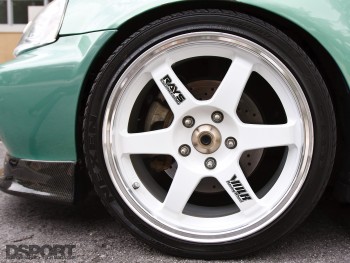 Volk Racing Wheels for the K24-Powered Turbo Honda Civic CX