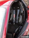 Seats in the "Big Red" Toyota Supra