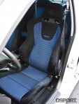 Recaro seats inside the Buschur Racing EVO VIII RS