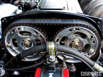 Cam gears for the AMS Mitsubishi EVO VIII