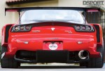 Rear of the Wide-Body Mazda RX-7