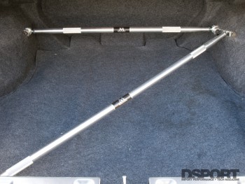 An example of a rear strut