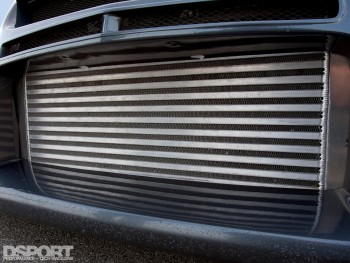 ETS intercooler for the Mitsubishi EVO IX with Voltex Racing Cyber kit