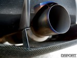 Mines exhaust for the Mitsubishi EVO IX with Voltex Racing Cyber kit