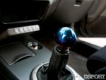 Stick shifter in the Mitsubishi EVO IX with Voltex Racing Cyber kit