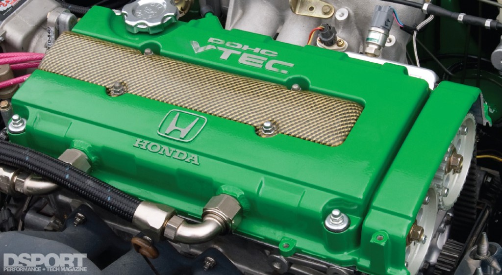 Honda engine with VTEC