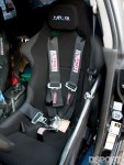 NRG seats in the 457 WHP 10-Second Subaru STI