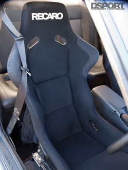Recaro seat inside Jerry Yang's R32 GT-R