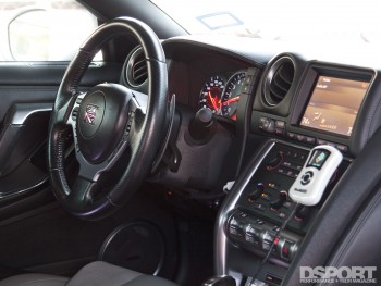 Interior of the Jotech R35 GT-R