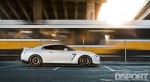 Jotech R35 GT-R by the train
