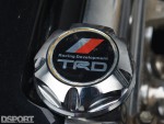 TRD cap on the TRD Toyota Supra