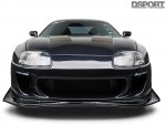 Front of the TRD Toyota Supra
