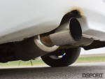 Exhaust on the Eclipse