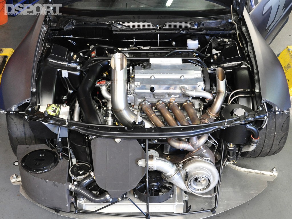 Example of a Honda B series engine