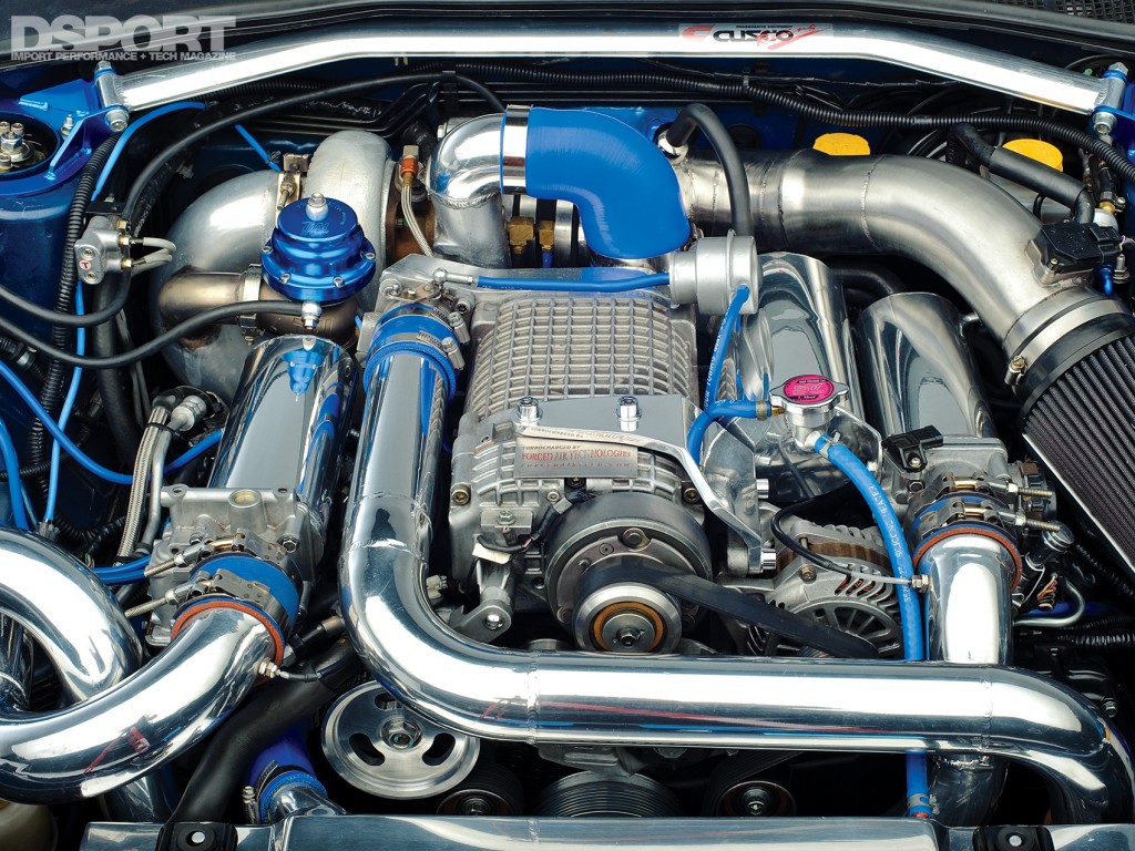 Example of a the Subaru EJ257 engine