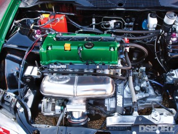 Example of a the Honda K series engine