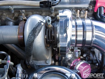 Turbocharger in Bryanna Gass 800 whp Supra