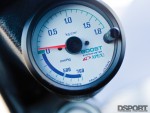 Apexi Boost gauge in Bryanna Gass 800 whp Supra