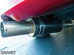 Exhaust on the 850 HP E85 Turbocharged Toyota Supra