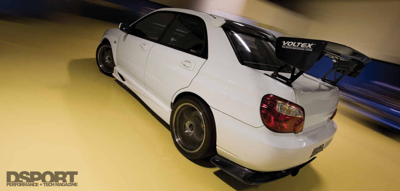 402WHP STI-swapped WRX Levels Mountains with Ease