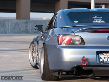 400 hp Supercharged S2000 Rear shot