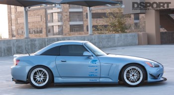 400 hp Supercharged S2000 Side Shot