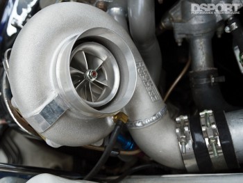 Turbo in this 900 WHP Toyota Supra