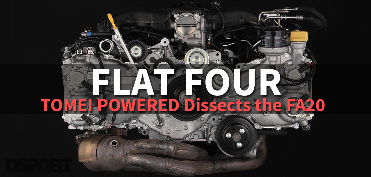 TOMEI POWERED Dissects the FA20 | Flat Four