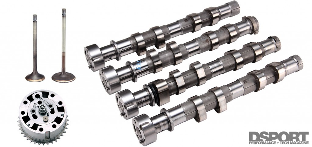 Camshafts and Valves for the FA20 engine