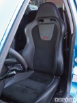 Recaro seats in Bruzewski's Mitsubishi EVO VIII
