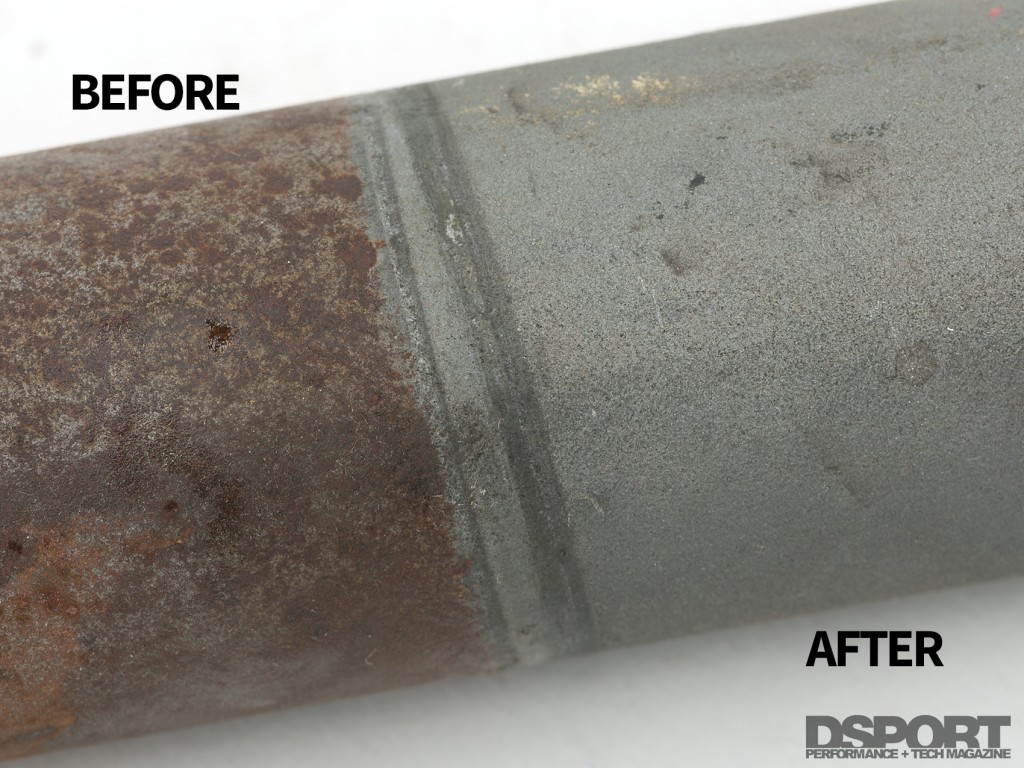 Evapo-Rust Super Safe Rust Remover results
