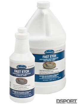 Eastwood - Fast Etch doing WORK! . . . eastwoodco is at it again with fast  etch rust remover. It removes the surface rust right away and then just  leave it on