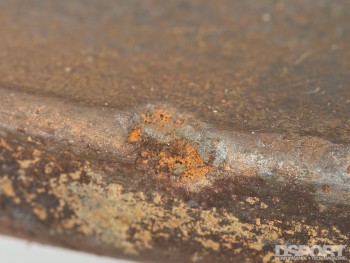 Muriatic acid on rusted brake